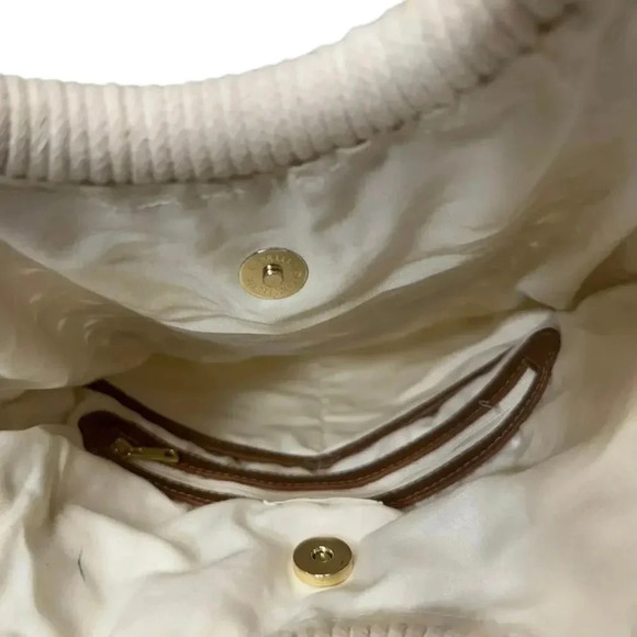 Sigrid Olsen Handcrafted Natural Macrame Crossbody Fully Lined Snap Close Bag - Picture 15 of 16